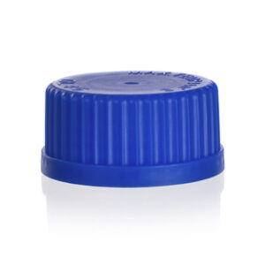 TAPON PP AZUL P/FRASCO ISO GL45, SIMAX Marca Simax.