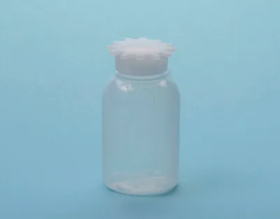 FRASCO GRADUADO BOCA ANCHA PE, 100 ML, ENDO Marca Endo Plasticware. - Imagen 2