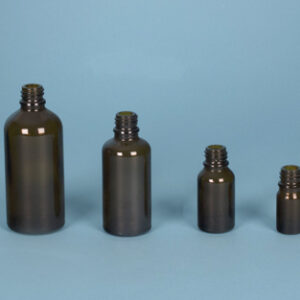FRASCO ROSCA DIN18 TOPACIO, 100 ML Marca Endo Glassware.