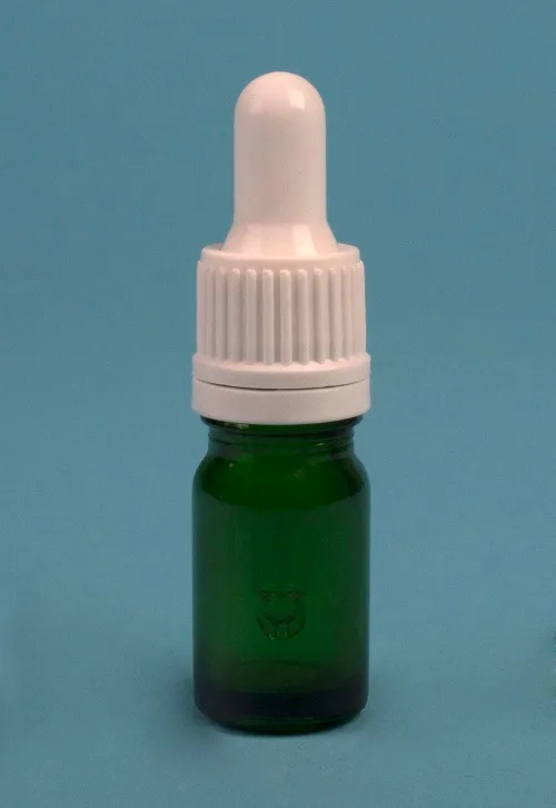 Frasco rosca DIN 18 Verde, 5 ml Marca Endo Glassware. - Imagen 3
