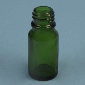 Frasco rosca DIN 18 Verde, 10 ml Marca Endo Glassware.