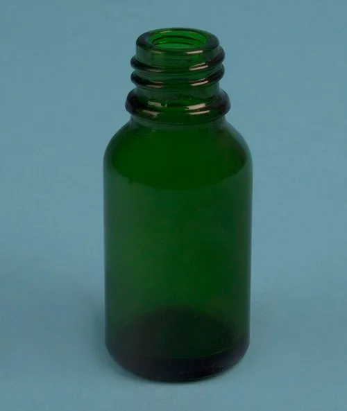 Frasco rosca DIN 18 Verde, 15 ml Marca Endo Glassware. - Imagen 2