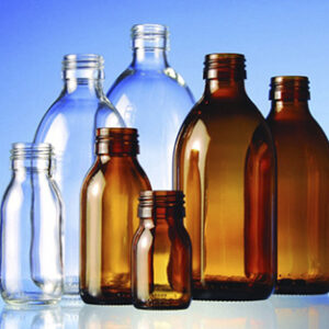 Flacon sirop 2000 v.blanc b.25 90ml Marca Endo Glassware.