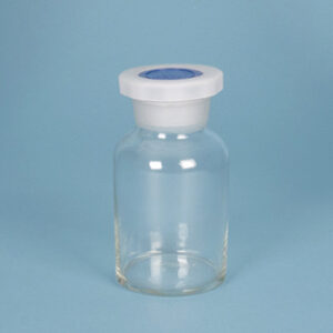 FRASCO TRANSP. T/PLAST. B/ANCHA, 250 ML Marca Endo Glassware.