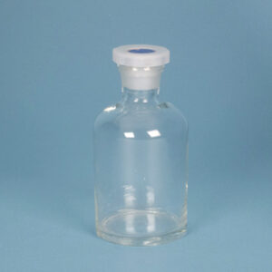 FRASCO TRANSP. T/PLAST. B/ESTRECHA, 250 ML Marca Endo Glassware.