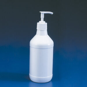 FRASCO C/DOSIFICADOR A PRESION HDPE, 500 ML Marca Kartell.