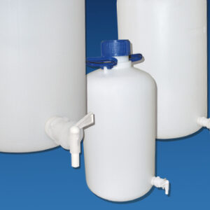 BIDON HDPE REDONDO C/GRIFO, 50 L Marca Kartell.