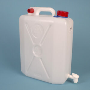 BIDON RECTANGULAR C/GRIFO 20 L, ENDO Marca Endo Plasticware.
