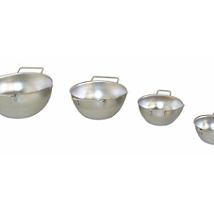 Capsule Inox à fond plat à anse 250ml Ø100mm Ht.50mm Marca Agencinox.