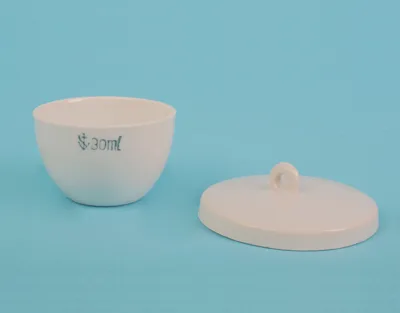 CRISOL FORMA BAJA CON TAPA 30 ml, 51X30 MM Marca Nahita. - Imagen 2