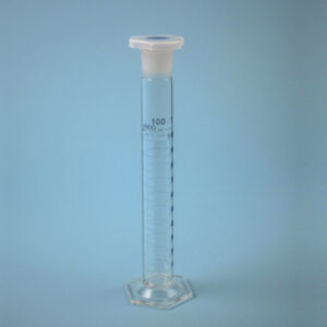 Probeta A azul esm. t/plástico, 100 ml Marca Endo Glassware.