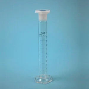 Probeta A azul esm. t/plástico, 100 ml Marca Endo Glassware.