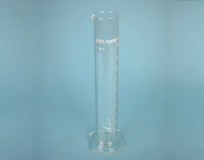 PROBETA GRADUADA VIDRIO, CLASE B, 1000 ml Marca Endo Glassware. - Imagen 2