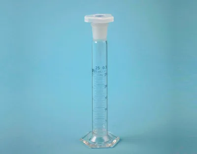 PROBETA B BLANCA ESM. T/PLASTICO, 25 ML Marca Endo Glassware. - Imagen 2