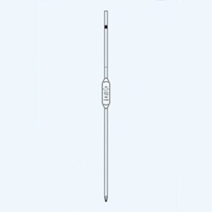 Pipette A 1 TRAIT 25ml sans boule de sûreté QUALICOLOR Marca Qualicolor.
