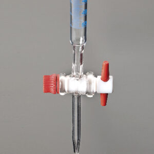 BURETA MOHR AS LLAVE RECTA PTFE, FRANJA SCHELLBACH Y BOCA EMBUDO, 50 ML, RS France Marca RS France.