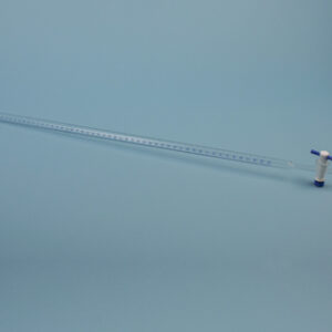 Bureta llave recta PTFE, 50 mL, Clase B Marca Endo Glassware.