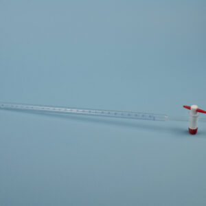 BURETA LLAVE RECTA PTFE, CLASE A, 25 mL Marca Endo Glassware.