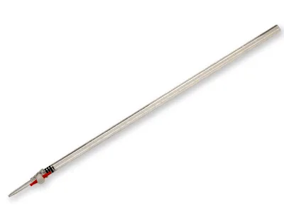 Bureta Mohr plástico (PMMA) llave recta PTFE, Clase B, 50 mL Marca Endo Plasticware.