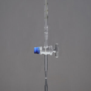 BURETA MOHR CON LLAVE RECTA DE VIDRIO, CLASE B, 50ML, GLASSCO Marca Glassco.
