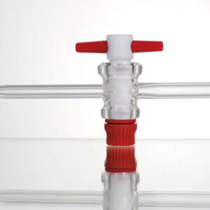 LLAVE DE PASO PTFE 12,5, AGUJERO 2,5mm Marca Glassco.