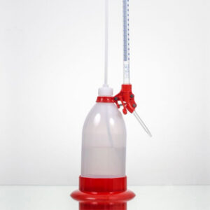 BURETA DE VIDRIO AUTOMÁTICA, CLASE B, 50 mL Marca Glassco.
