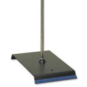 Soporte pie plato negro 300x180mm Marca Nahita.