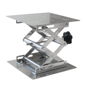 ELEVADOR ACERO INOX, 30X30 CM Marca Endo Metalware.