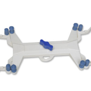 PINZA DOBLE PARA BURETAS, PLASTICO Marca Nahita.
