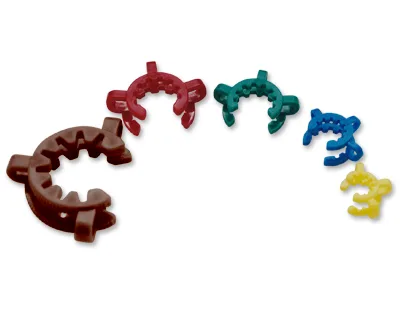 Clip plástico amarillo p/esm. 14/23 Marca Endo Plasticware.