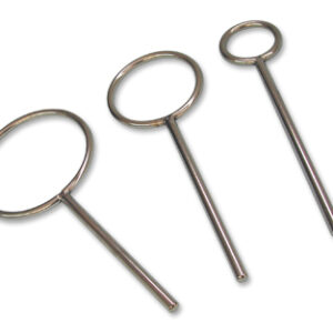 ARO C/ESPIGA CERRADO Ø INT. 105 MM  Ø EXT 120 MM, ACERO CROMADO Marca Nahita.