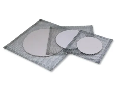 TELA METALICA C/FIBRA 12x12 cm Marca Nahita.
