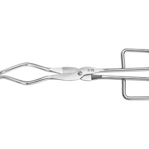 Pinzas p/crisoles, acero inox pulido, 400 mm Marca RSG.