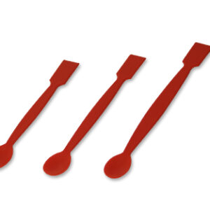 ESPATULA CUCHARA PLANA, PP ROJO, 20 CM Marca Endo Plasticware.
