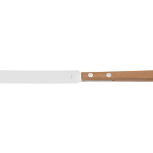 ESPATULA LAMINA FLEXIBLE 150X22MM MANGO MADERA Marca RSG.