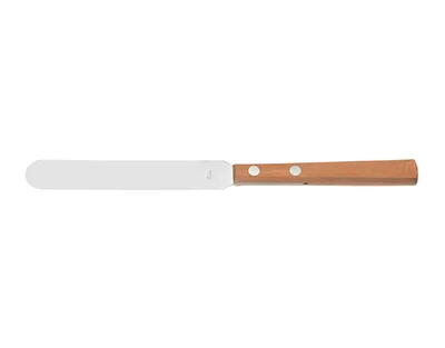 ESPATULA LAMINA FLEXIBLE 150X22MM MANGO MADERA Marca RSG.