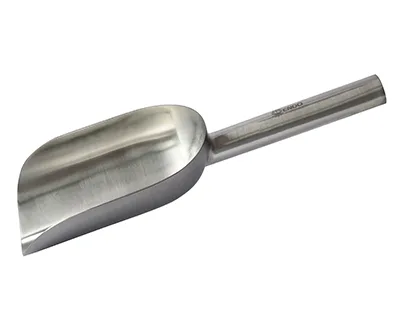 PALA DE ACERO INOXIDABLE CON MANGO, 360x200x102mm, 500mL Marca Endo Metalware. - Imagen 2