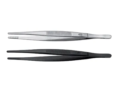 Pinza disección s/dientes premium, 115mm Marca RSG.