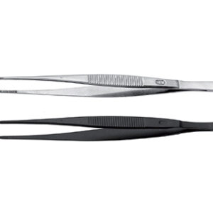 Pinza disección punta fina, 130mm Marca RSG.