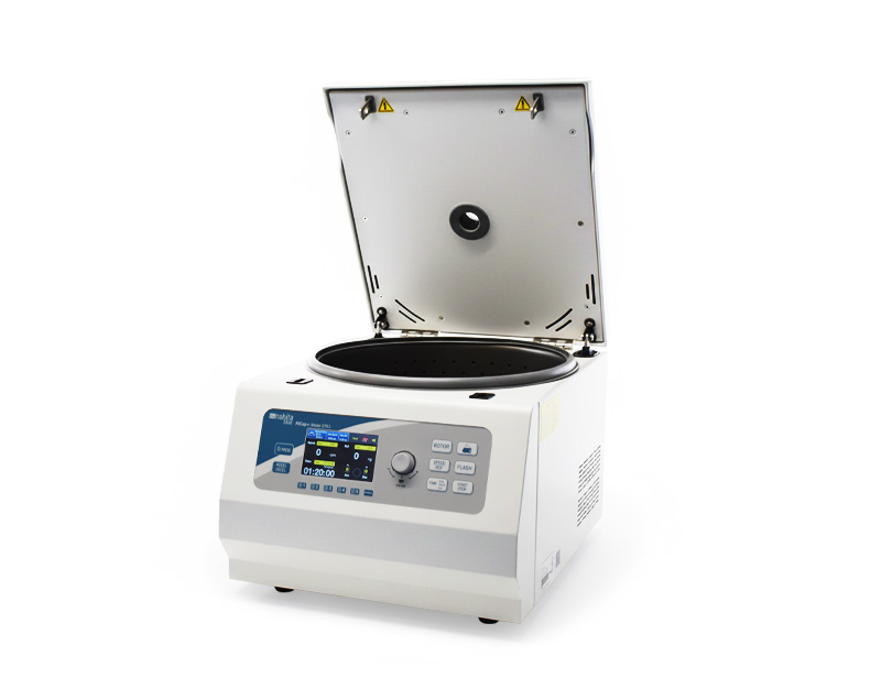 CENTRIFUGA DE ALTA CAPACIDAD Y BAJA VELOCIDAD HiCap+ MODELO 2761, ROTOR 500 mL Marca Nahita-Blue.