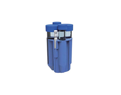 PORTATUBOS 50MLX8+15MLX8 PARA VASO GNP020 Marca Nahita-Blue.