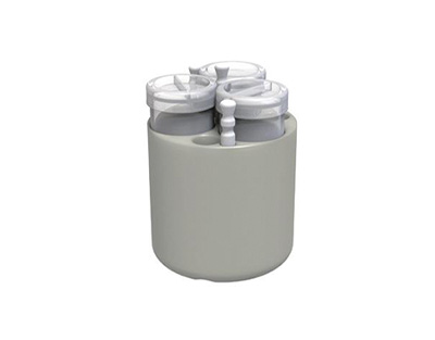 PORTATUBOS 100MLX12 PARA VASO GNP026 Marca Nahita-Blue.
