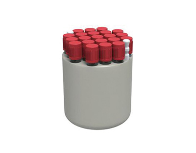PORTATUBOS 5MLX84 PARA VASO GNP026 Marca Nahita-Blue.
