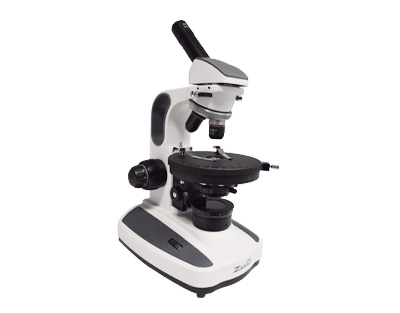 MICROSCOPIO MONOCULAR PARA POLARIZACIÓN, SERIE 400 Marca Zuzi.