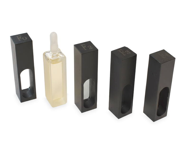 JUEGO ESTANDARES CALIBRACION ESPECTROFOTOMETROS Marca Zuzi. - Imagen 2