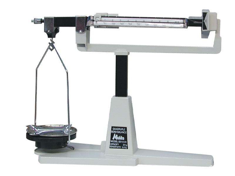 BALANZA MONOPLATO 311G/0.01G, 4 VIGAS Marca Nahita.