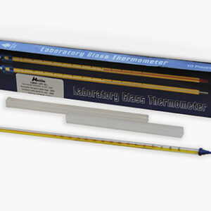 TERMOMETRO VARILLA  AMARILLO LIQ. COLOR, -100/50 Marca Nahita.