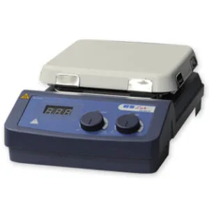 Agitador c/calefacción LED RSLAB-3C, cerámica Marca RS Lab.
