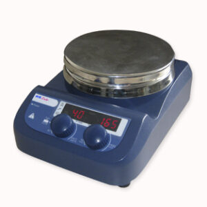 AGITADOR DIGITAL C/CALEFACCIÓN RSLAB-11C, INOX. Marca RS Lab.