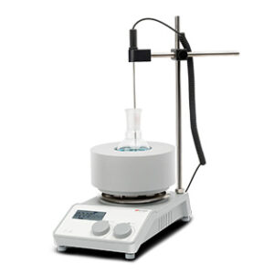 AGITADOR DIGITAL CON MANTA CALEFACTORA PARA MATRACES FONDO REDONDO 100ML Marca DLab.